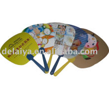 Promotional PP plastic hand fan